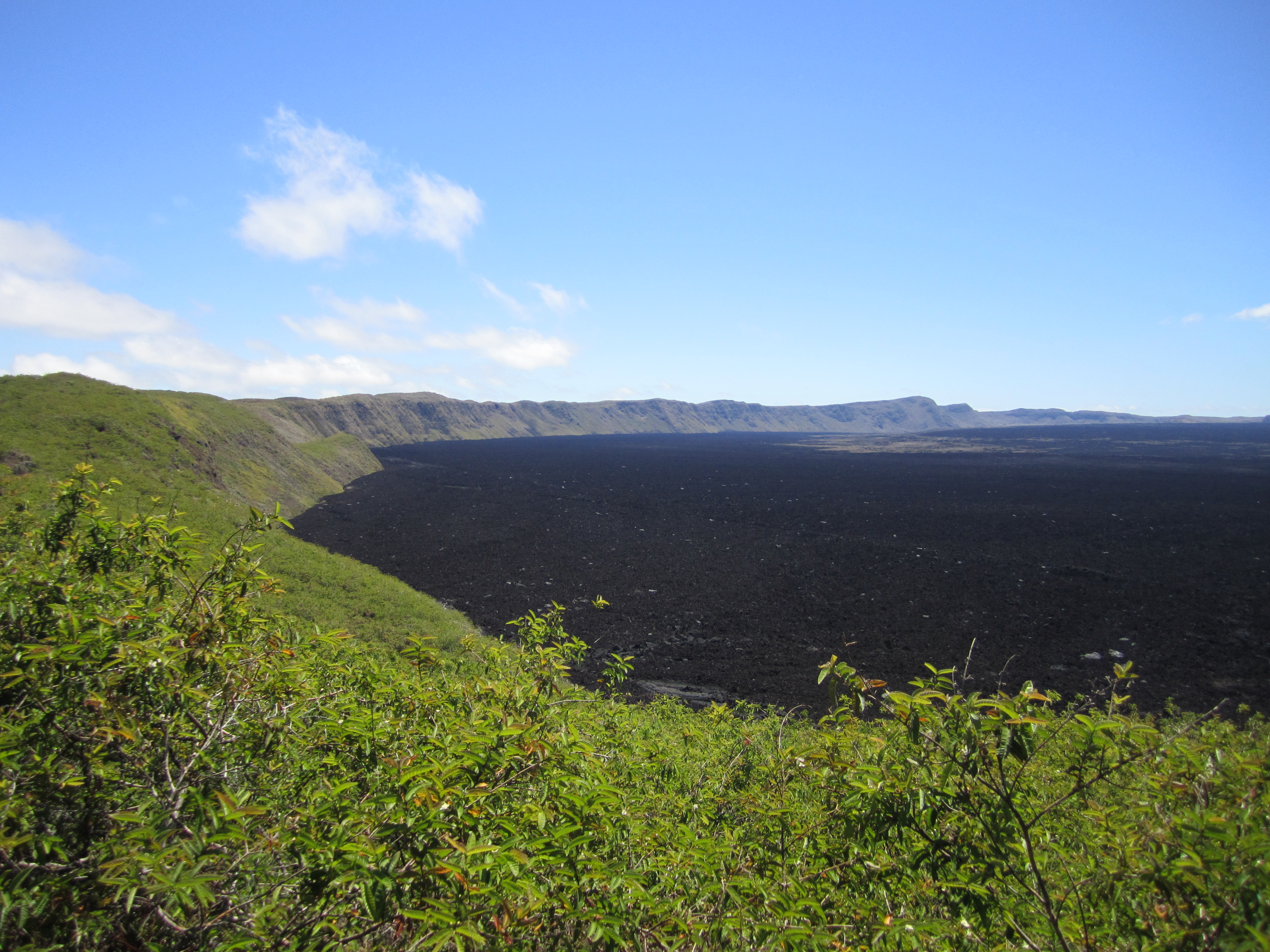 Sierra Negra Volcano is a Shield Volcano on Isabela Galapagos Island.